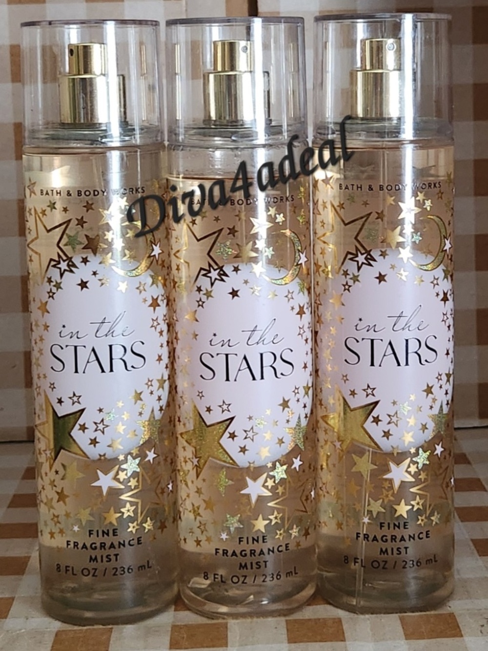 3X Bath & Body Works IN THE STARS Mist Sprays